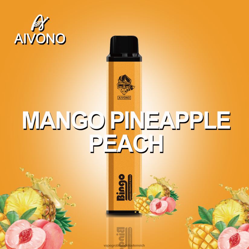 Mango-Ananas-Pfirsich