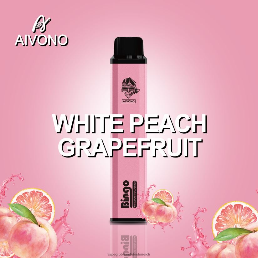 weiße Pfirsich-Grapefruit