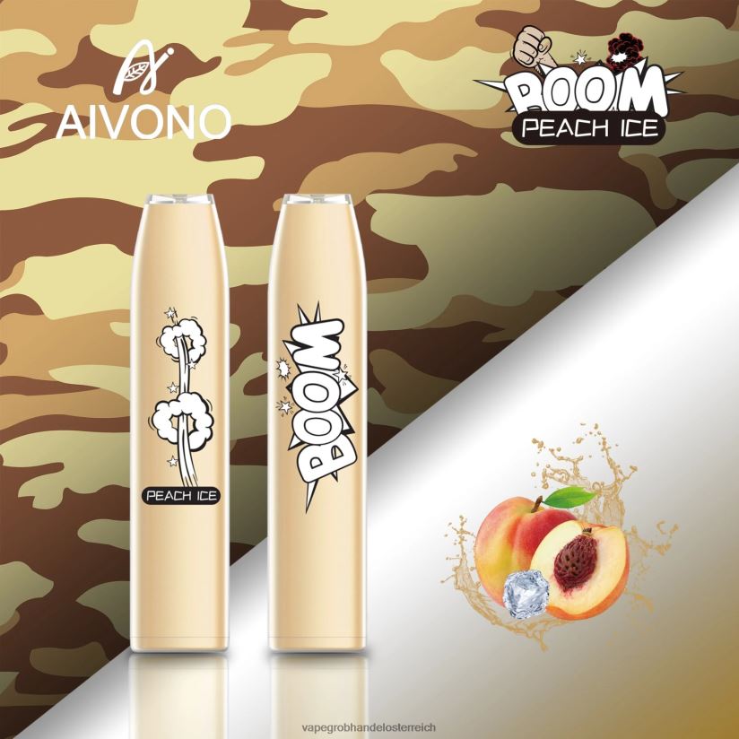 Aivono AIM BOOM 600 Pfirsicheis - F0TZ68362 Vape Großhandel Preise