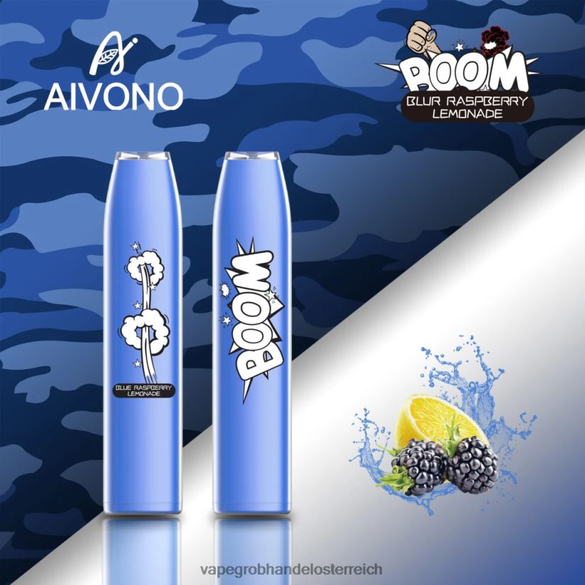 Aivono AIM BOOM 600 blaue Himbeerlimonade - F0TZ68355 Vape Kaufen Linz
