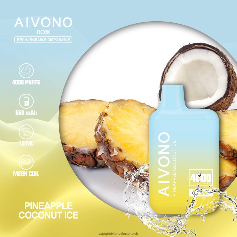 Ananas-Kokos-Eis