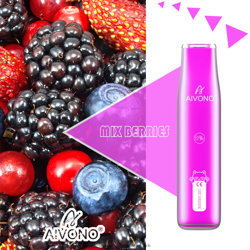 Aivono AIM CAT 400 Beeren mischen - F0TZ68343 Einweg Vape Österreich