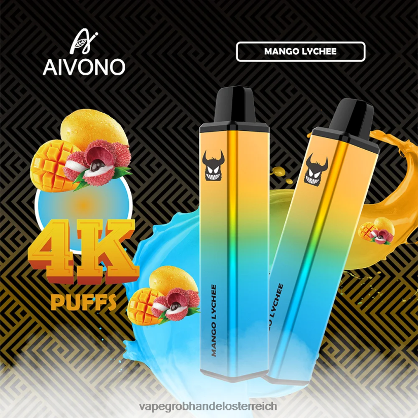 Aivono AIM FREAK 4000 Mango-Litschi - F0TZ68262 Vape Großhändler