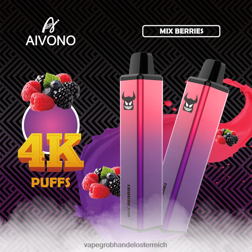 Aivono AIM FREAK 4000 gemischte Beeren - F0TZ68260 Vape Kaufen Graz