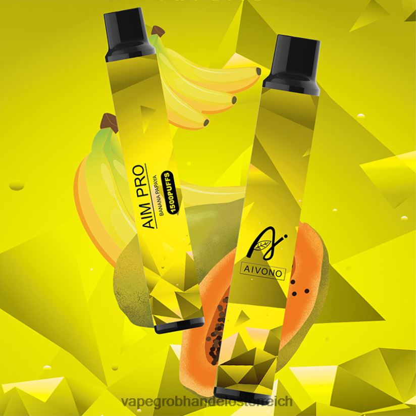 Aivono AIM PRO 1500 Bananen-Papaya - F0TZ68169 Vape Großhandel Österreich