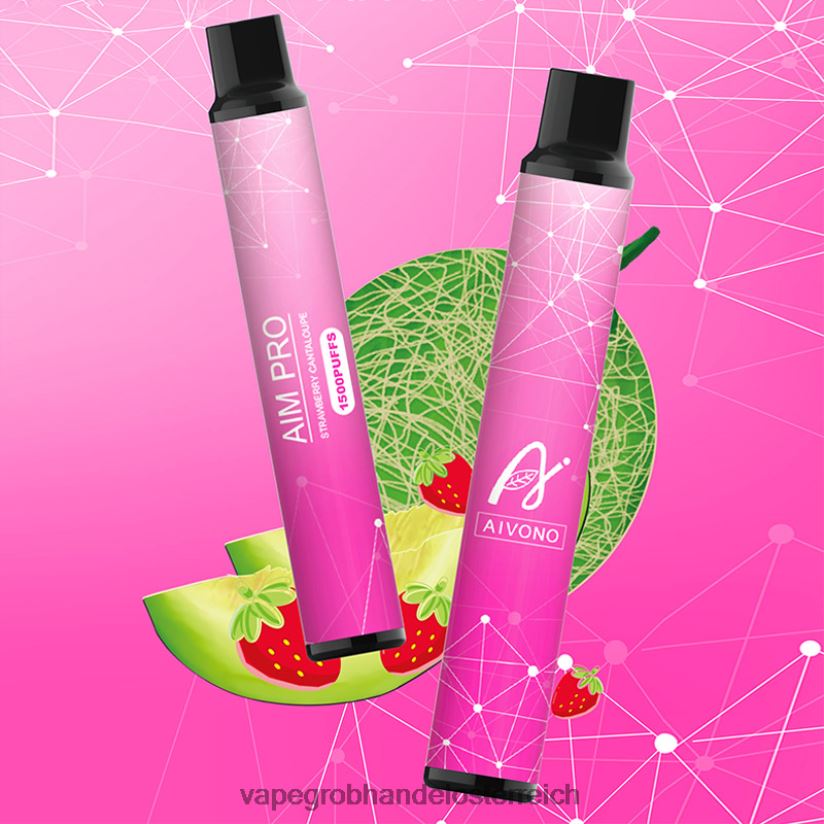 Aivono AIM PRO 1500 Erdbeer-Melone - F0TZ68161 Vape Großhandel Österreich