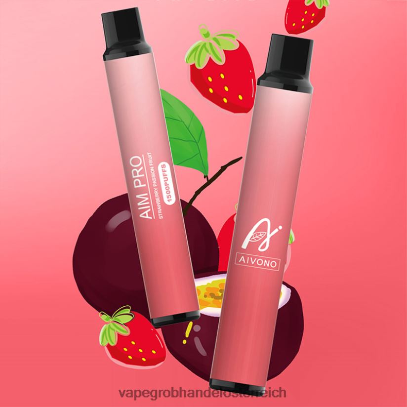 Aivono AIM PRO 1500 Erdbeer-Passionsfrucht - F0TZ68162 Vape Großhandel Preise