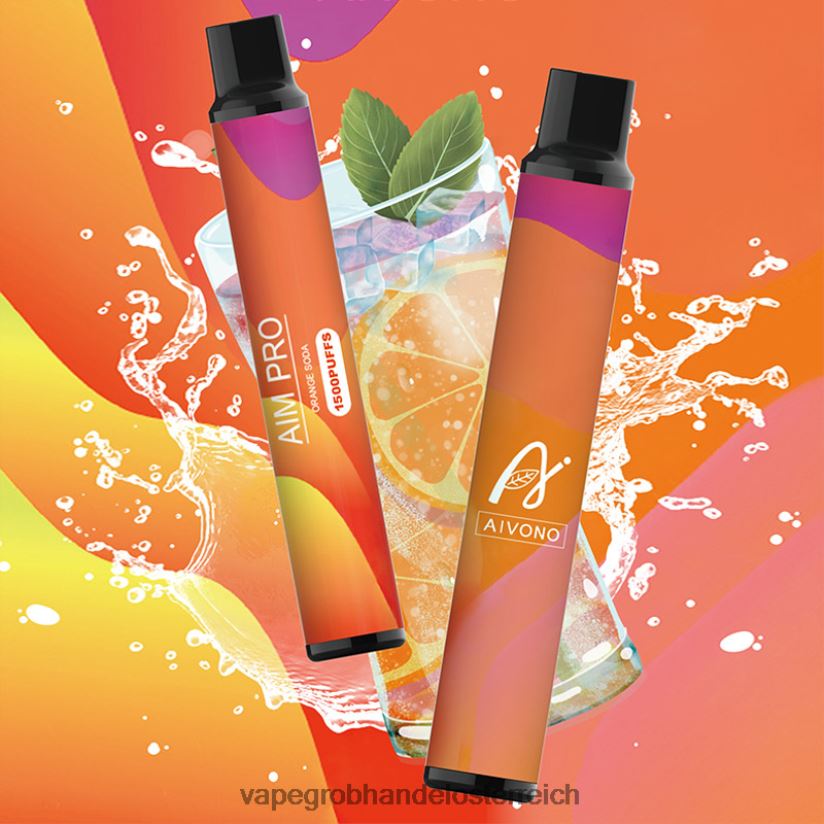 Aivono AIM PRO 1500 Orangenlimonade - F0TZ68165 Vape Wien