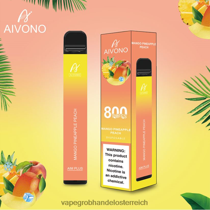 Mango-Ananas-Pfirsich