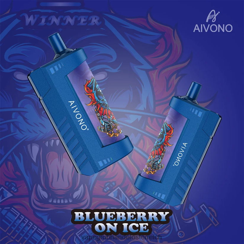 Aivono AIM WINNER 5000 Blaubeere auf Eis - F0TZ68123 Vape Kaufen Linz