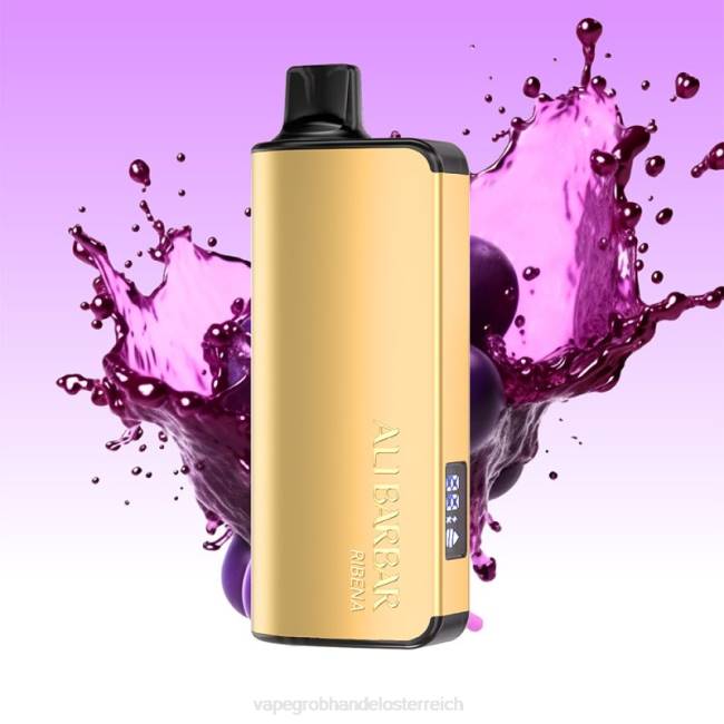 Vape Großhandel Preise P4DL42 Alibarbar Ingot 20000 Einweg-Vapes Ribena