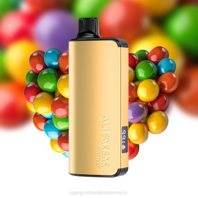 Vape Großhandel Österreich P4DL41 Alibarbar Ingot 20000 Einweg-Vapes Regenbogenbonbons