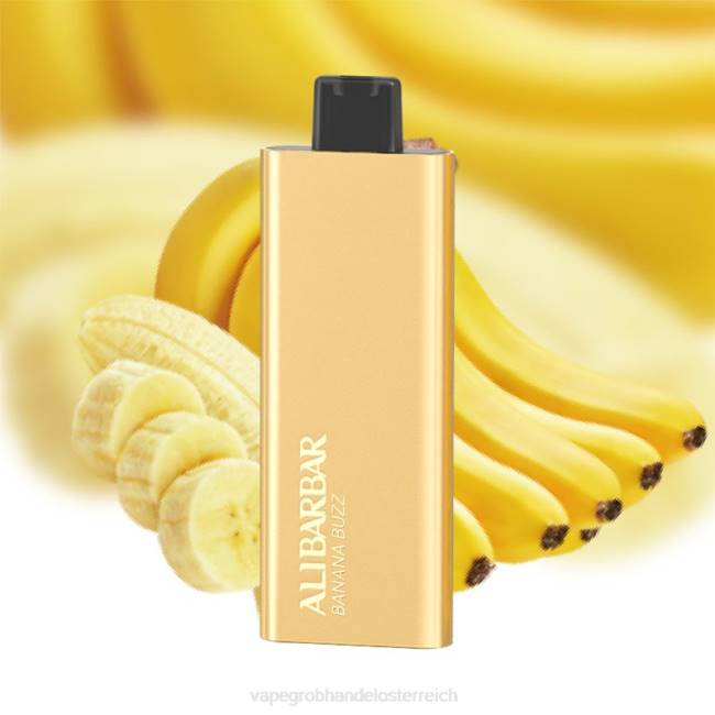Vape Großhandel Österreich P4DL65 Alibarbar Pandora 7000 Einweg-Vaporizer Bananensummen
