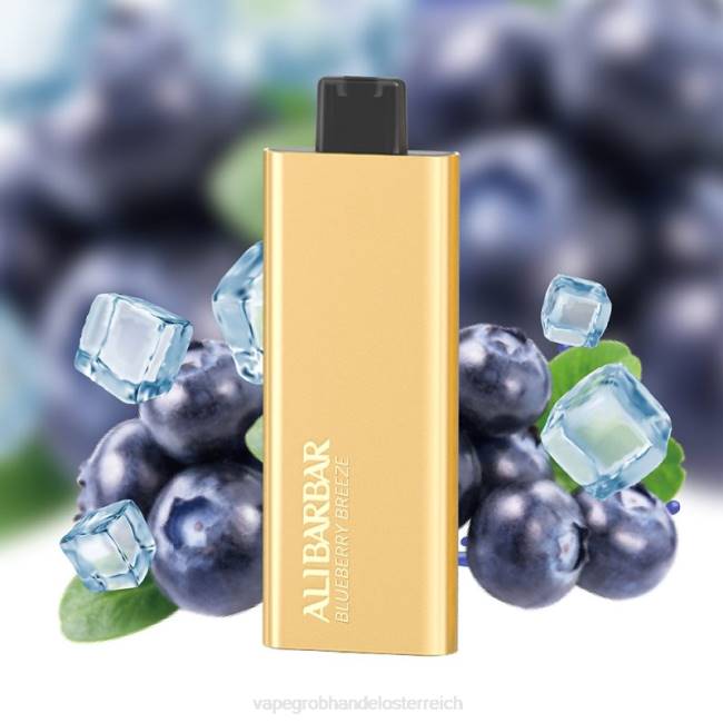 Vape Kaufen Linz P4DL51 Alibarbar Pandora 7000 Einweg-Vaporizer Blaubeerbrise