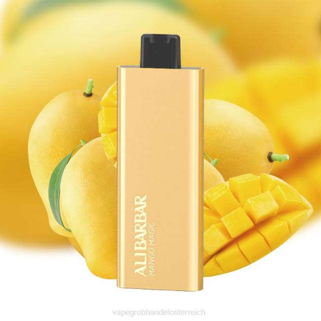 Vape Kaufen Linz P4DL67 Alibarbar Pandora 7000 Einweg-Vaporizer Mango-Magie