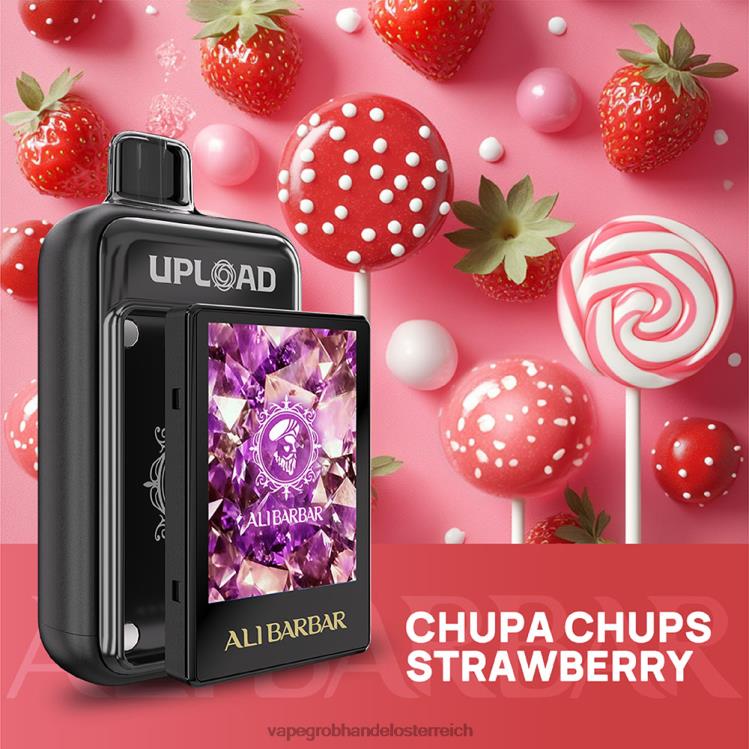 Vape Großhandel Österreich Chupa Chups Erdbeere | Alibarbar hochladen 4FZ8T114