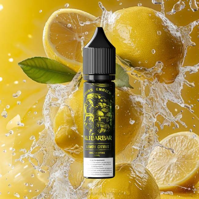 Vape Großhandel Preise P4DL90 Alibarbar Wasserpfeife Onyx Zitronenzitrusfrüchte