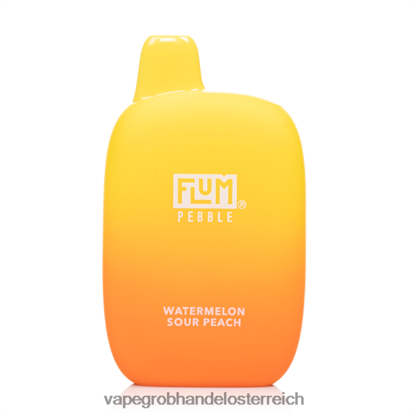 Wassermelone, saurer Pfirsich