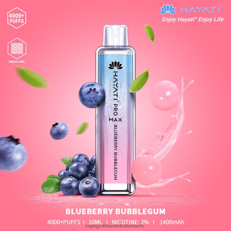 Blaubeer-Kaugummi