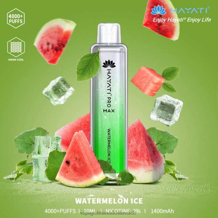 Vape Großhandel Österreich Wassermeloneneis 4FVXR181 Hayati Pro Max 4000