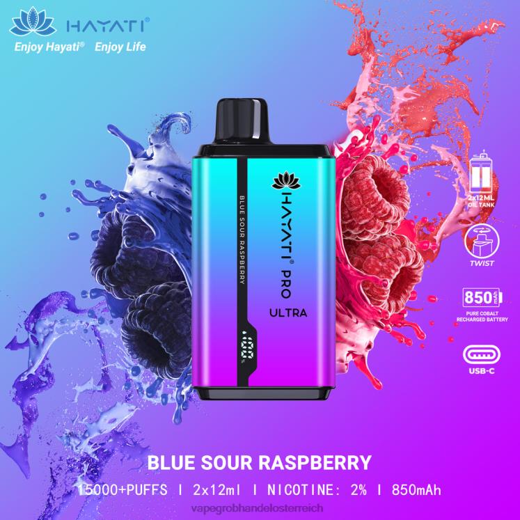 blaue saure himbeere