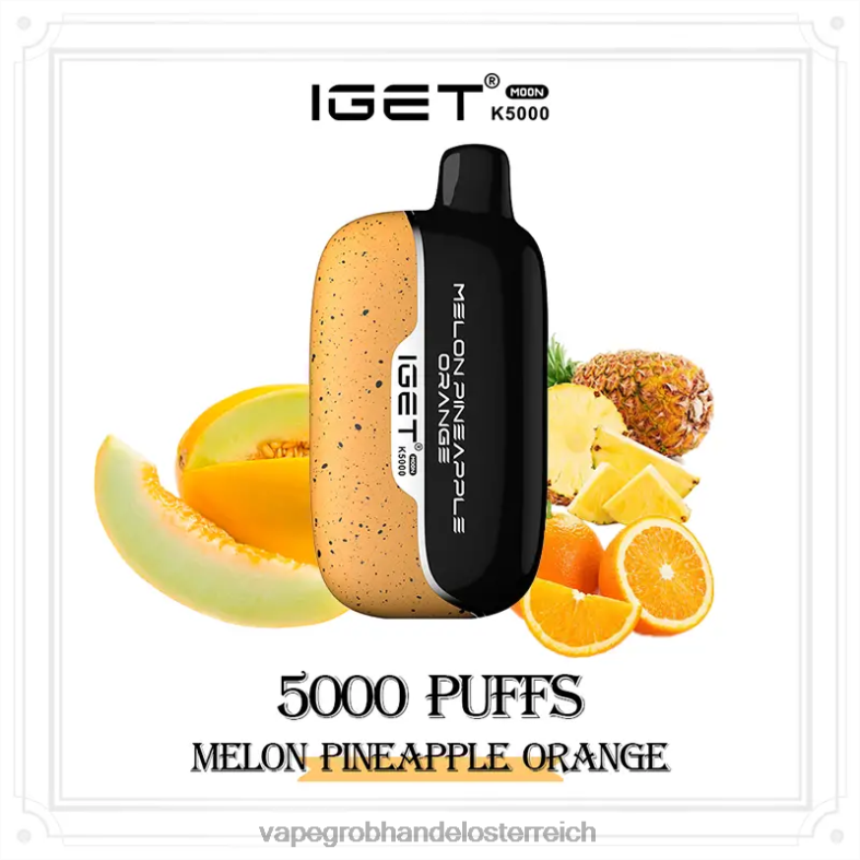 Melone, Ananas, Orange