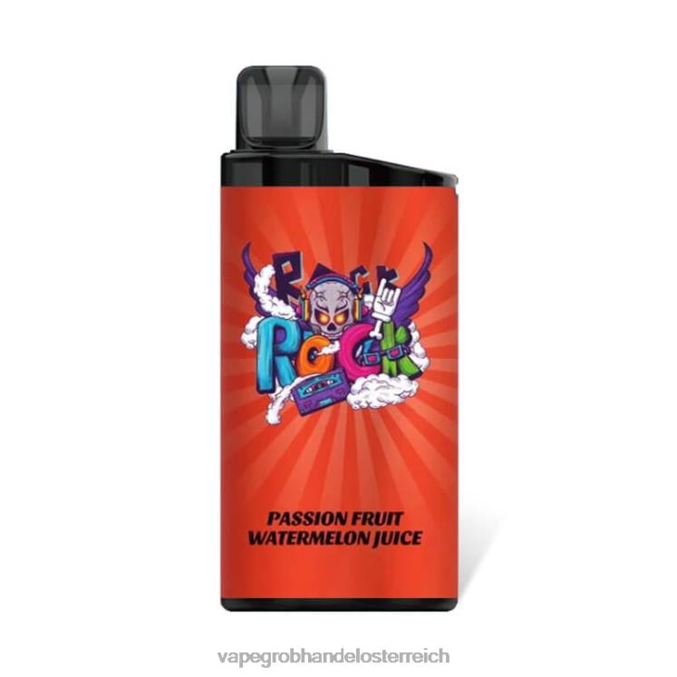 Einweg Vape Österreich Passionsfrucht-Wassermelonensaft 4FVXR97 IGET BAR 3500 5 % Nikotin