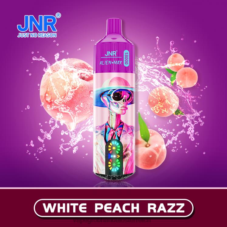weißer pfirsich-razz
