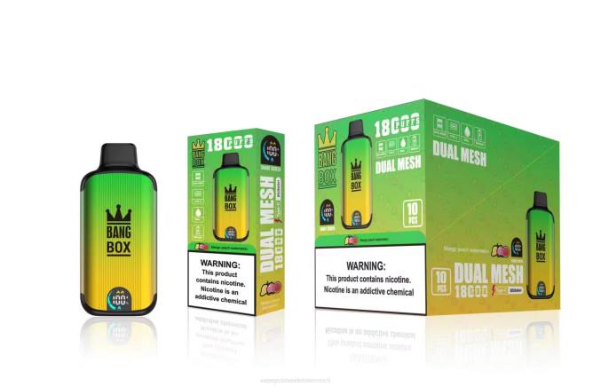 Bang Box 18000 Züge NT2889 - Einweg Vape Österreich Mango-Pfirsich-Wassermelone