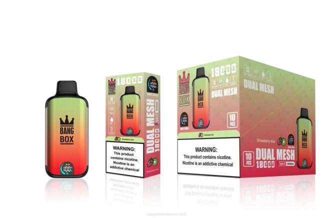 Bang Box 18000 Züge NT2892 - Vape Großhandel Preise Erdbeer-Kiwi