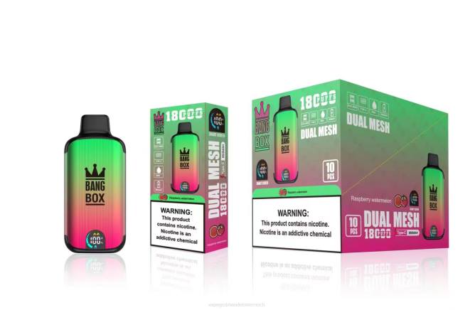 Bang Box 18000 Züge NT2897 - Vape Großhandel Österreich Himbeer-Wassermelone