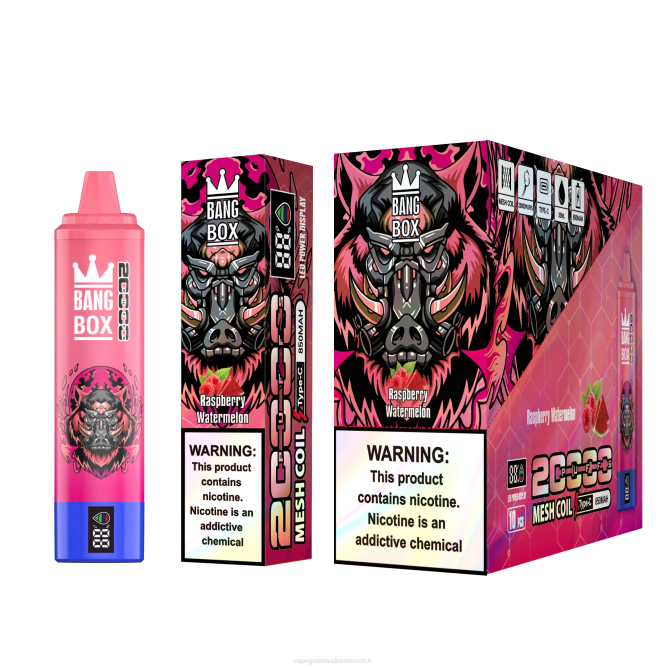 Bang Box 20000 NT2853 - Vape Großhandel Preise Himbeer-Wassermelone