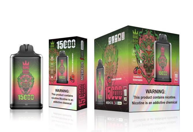 Bang Box s1-15000 Züge NT28103 - Vape Großhandel Österreich Erdbeerwassermelone