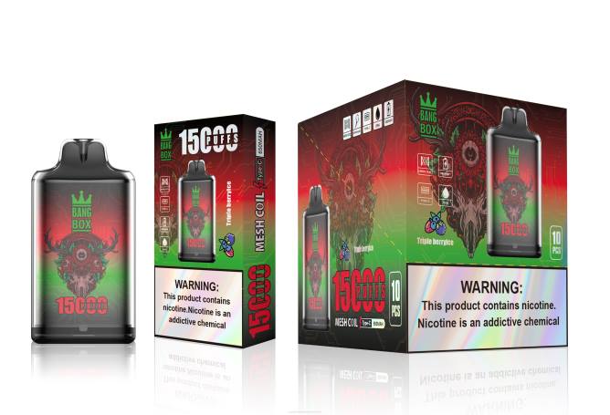 Bang Box s1-15000 Züge NT28104 - Vape Großhandel Preise dreifaches Beereneis