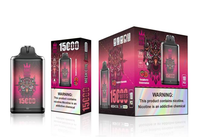 Bang Box s1-15000 Züge NT28105 - Vape Wien Himbeer-Wassermelone