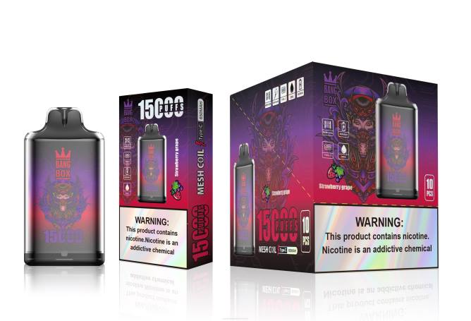 Bang Box s1-15000 Züge NT28111 - Vape Wien Erdbeertraube