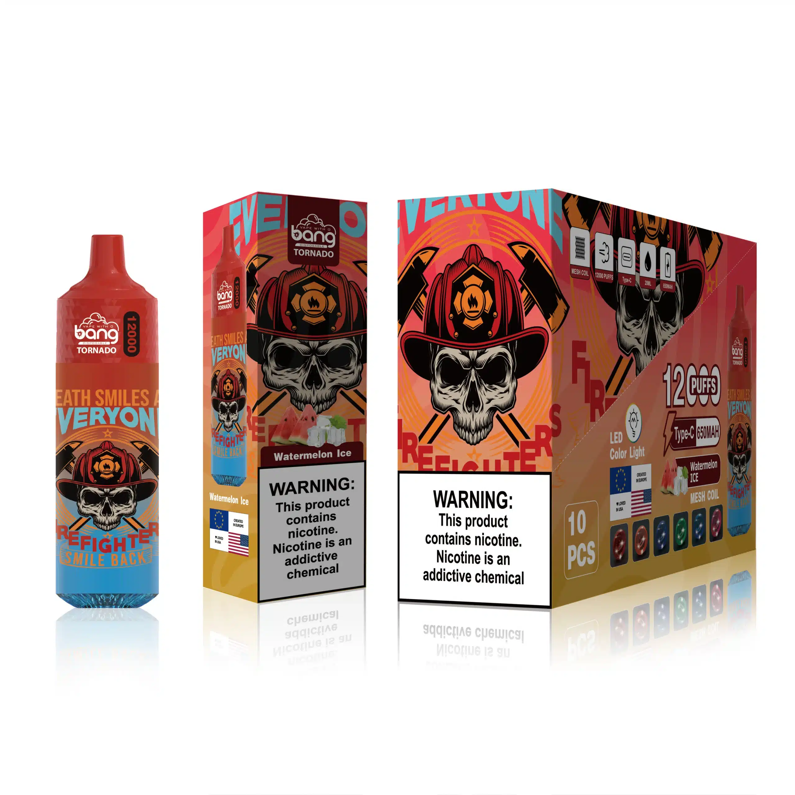 Vape Großhandel Preise Wassermeloneneis 4FVXR122 Bang Box 12000 Züge