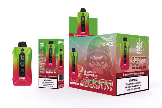 Bang Beach 20000 Züge Smart Screen Vape NT283 - Vape Wien Erdbeerwassermelone