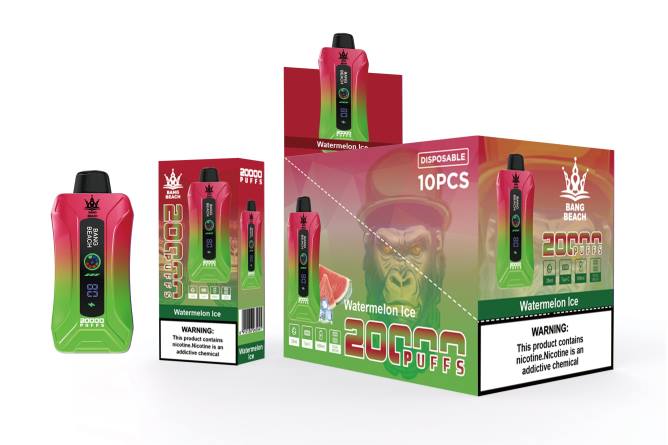 Bang Beach 20000 Züge Smart Screen Vape NT287 - Vape Großhandel Österreich Wassermeloneneis