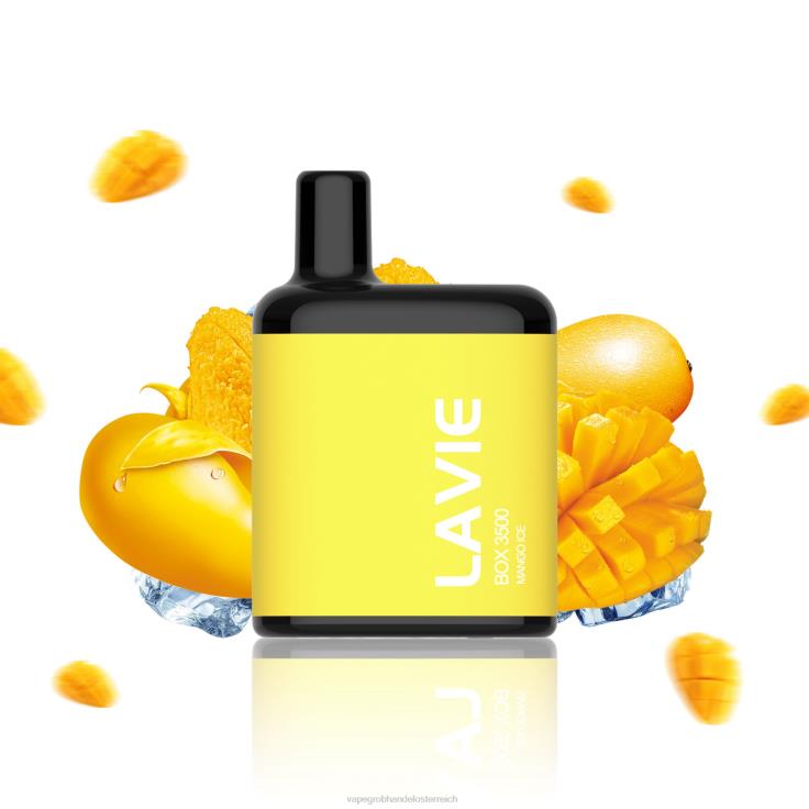 LAVIE BOX 3500 Züge 4T4XL208 | Vape Österreich Preis Mango-Eis