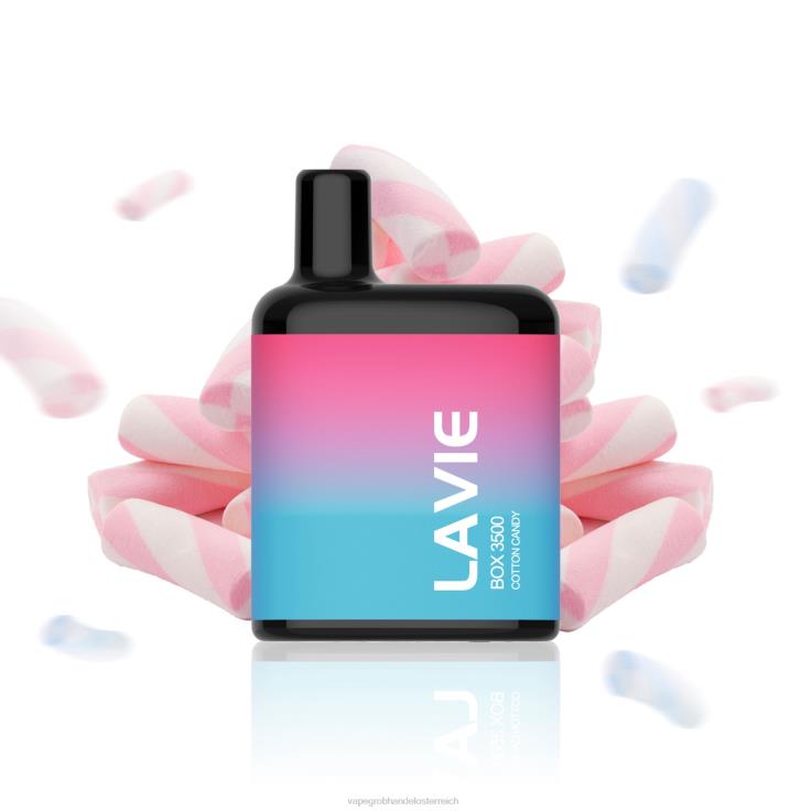 LAVIE BOX 3500 Züge 4T4XL210 | Vape Großhandel Preise Zuckerwatte