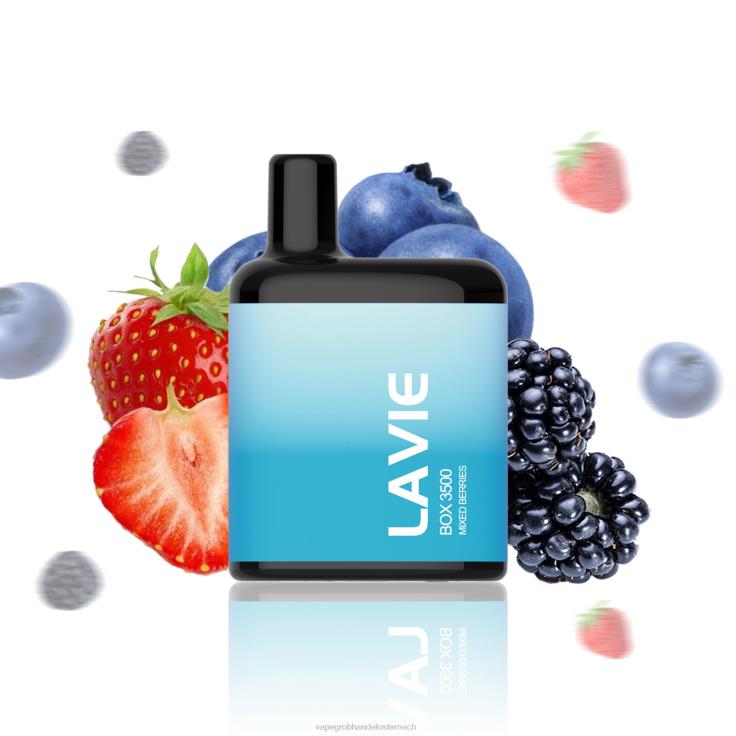 LAVIE BOX 3500 Züge 4T4XL213 | Vape Wien gemischte Beeren