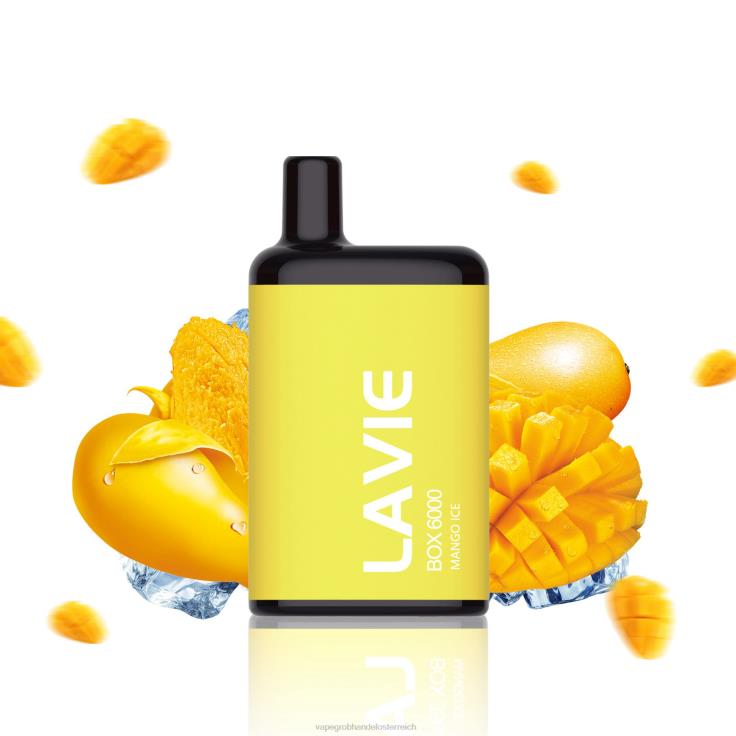 LAVIE BOX 6000 Züge 4T4XL201 | Vape Großhandel Österreich Mango-Eis
