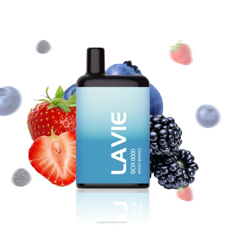 LAVIE BOX 6000 Züge 4T4XL203 | Vape Kaufen Linz gemischte Beeren