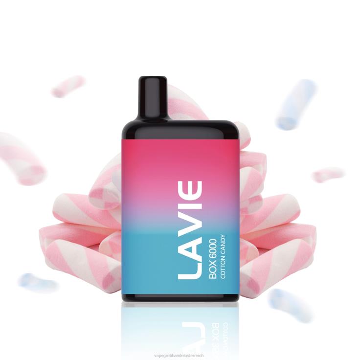LAVIE BOX 6000 Züge 4T4XL206 | Vape Großhändler Zuckerwatte
