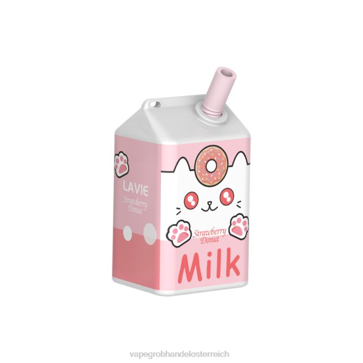 LAVIE MILK 7000 Züge 4T4XL177 | Vape Großhandel Österreich Erdbeerdonut