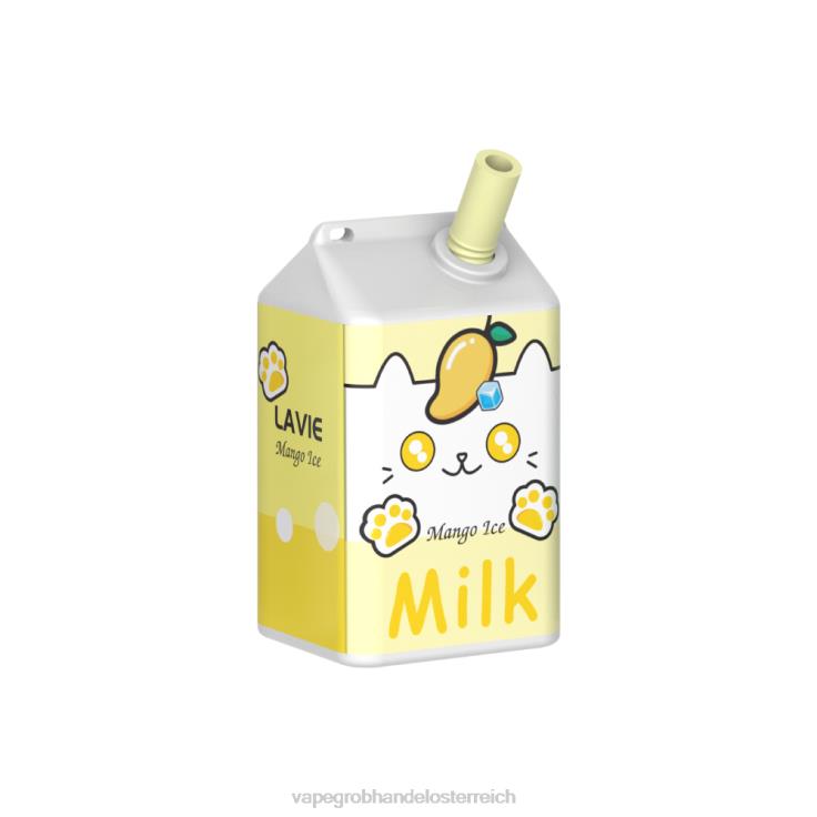 LAVIE MILK 7000 Züge 4T4XL178 | Vape Großhandel Preise Mango-Eis
