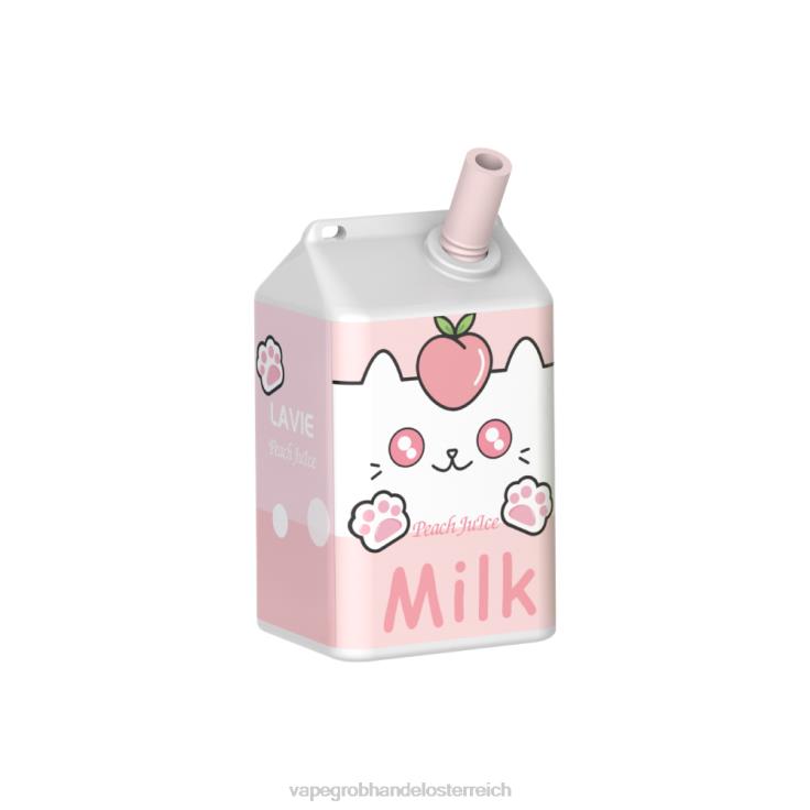 LAVIE MILK 7000 Züge 4T4XL179 | Vape Kaufen Linz Pfirsichsaft