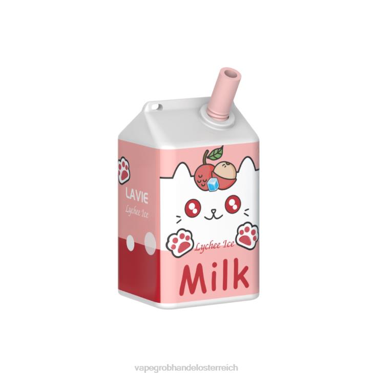 LAVIE MILK 7000 Züge 4T4XL183 | Einweg Vape Österreich Litschi-Eis