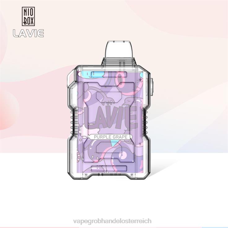 LAVIE NIO BOX 9000 Züge 4T4XL192 | Vape Österreich Preis lila Traube